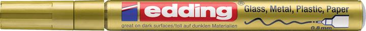 Immagine prodotto Edding 780 Marcatore a vernice lucida (Oro, 0.80 mm, 1 x)