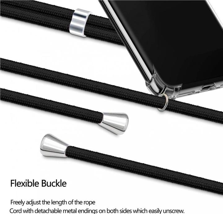 Actual product image Screenguard Samsung Galaxy A40 Loopster Necklace Cover
