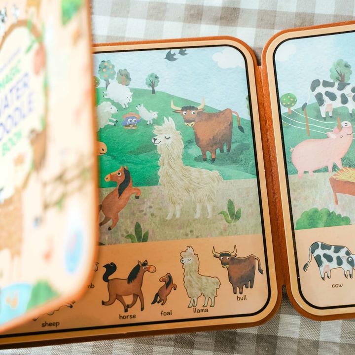 Produktbild mierEdu Magisches Wassermalbuch - Tiere auf dem Bauernhof
