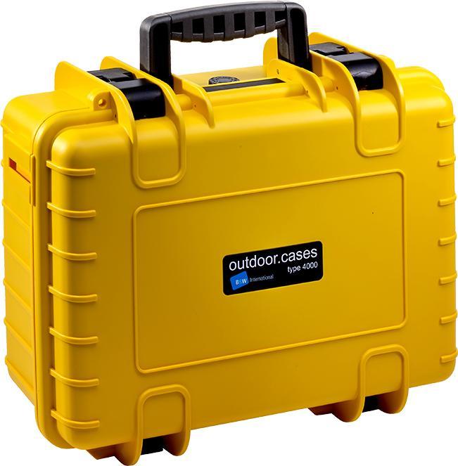 B+W Étui extérieur type 4000 Mavic 2 jaune (Valises de drone, DJI Mavic 2)