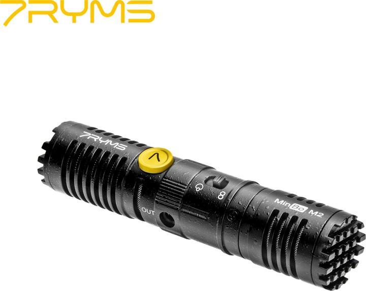 Image du produit 7Ryms Microphone bidirectionnel bidirectionnel Mini Shotgun (Pour caméra interface 3.5mm TRS)