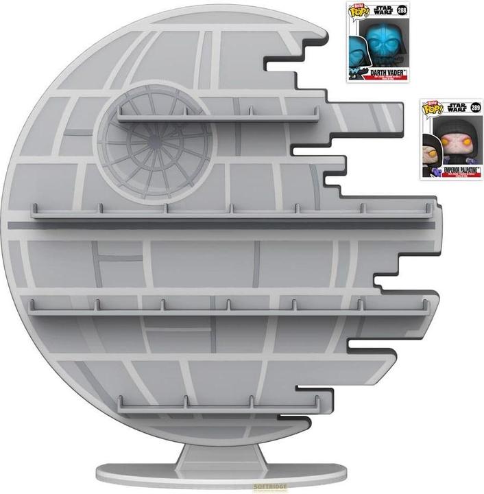 Produktbild Funko Star Wars Bitty POP! Vinyl Figur Display Death Star