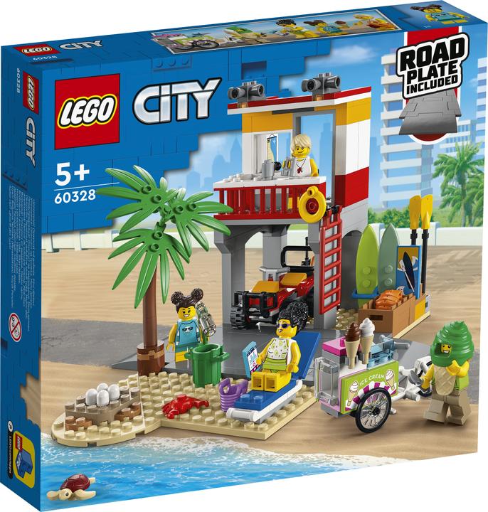 Produktbild LEGO Rettungsschwimmer-Station (60328, LEGO City)