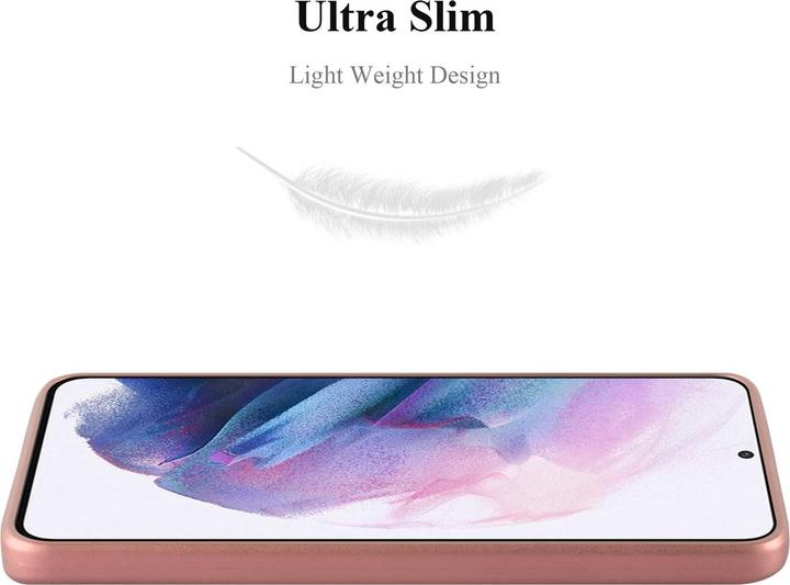 Productafbeelding Cadorabo TPU Matte Metallic hoes (Samsung Galaxy S21+)