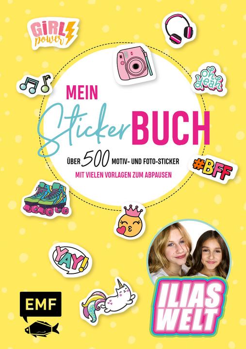 Produktbild Ilias Welt – Mein Stickerbuch: Über 500 Motiv- und Foto-Sticker für Fans von Ilia und Arwen (Deutsch, Ilias Welt, 2021)