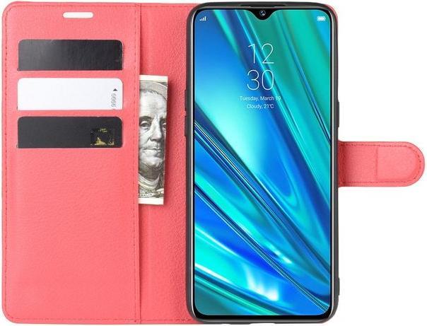 Image du produit MU Classic Série de couvertures de livres en cuir litchi (Realme 5 Pro)