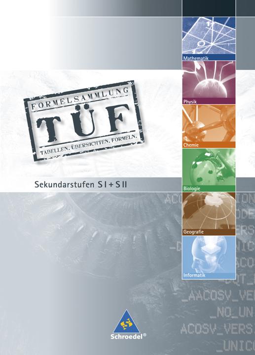Actual product image TÜF - Tabellen, Übersichten, Formeln (German, Margit Liskow, Wolf-Dieter Braun, Eckart Pfatteicher, Heike Marchand, Christa Kupke, Hans Erich Riedel, Reinhard Tröstler, Vera Schädrich, 2008)