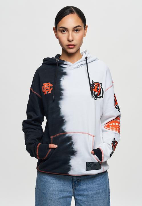 Actual product image Recovered Re:covered Fleece Hoody - INK DYE Cincinnati Bengals (L)