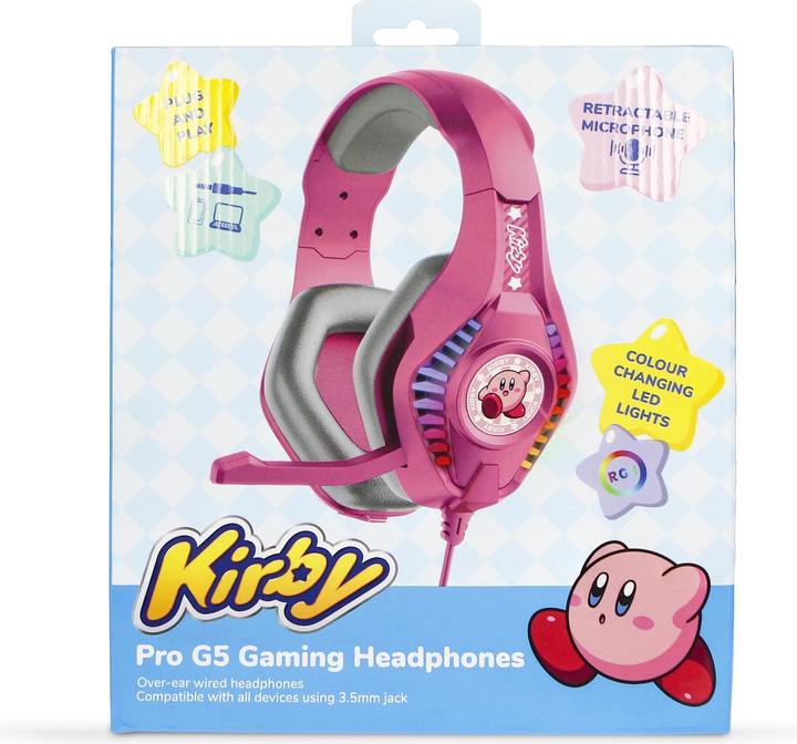 Immagine prodotto OTL Cuffie da gioco PRO G5 - Kirby (KB1002) (Cablato)