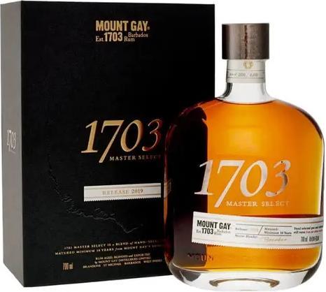 Actual product image Mount Gay 1703 Master Select (1 x 70 cl)
