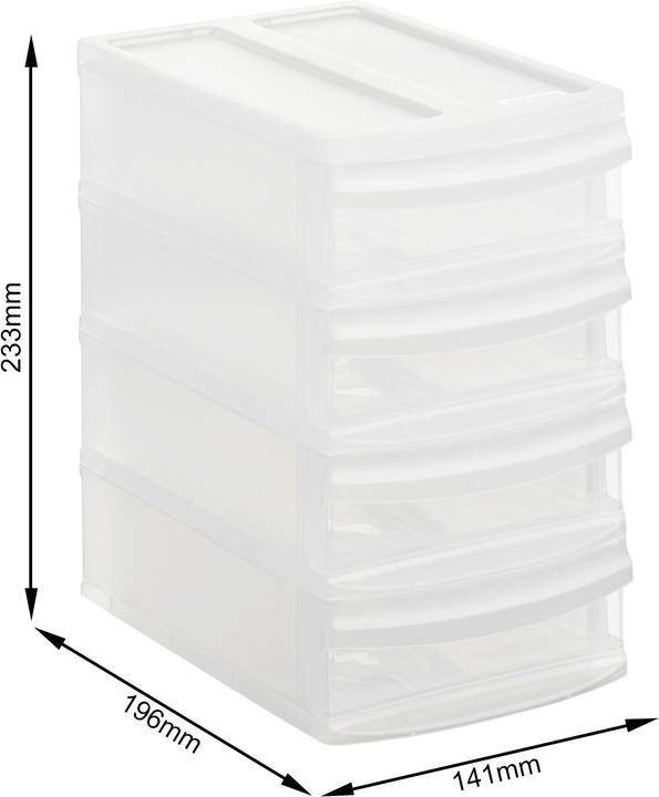 Actual product image Rotho Drawer box Systemix Tower XS (A5)