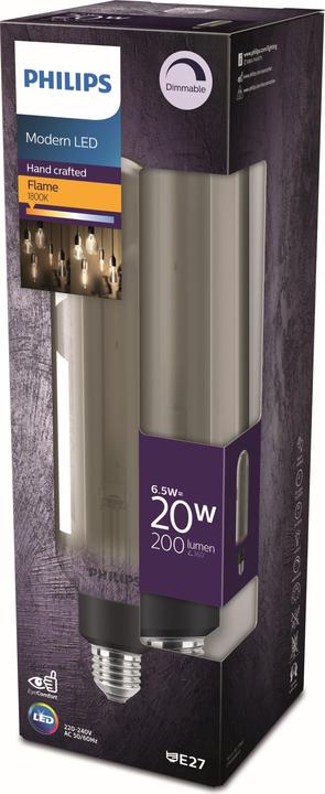 Actual product image Philips Professional grey (E27, 6.50 W, 200 lm, 1 x, F)