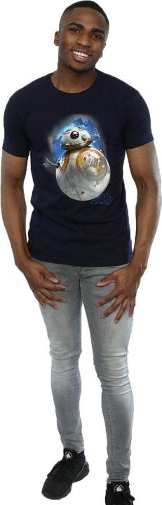Actual product image Star Wars Mens BB-8 Brushed Cotton T-Shirt (L)