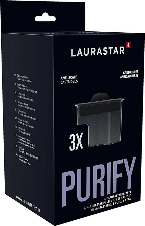Image du produit Laurastar Cartouche anticalcaire pour filtre l'eau - Pack de 3 (3 x)