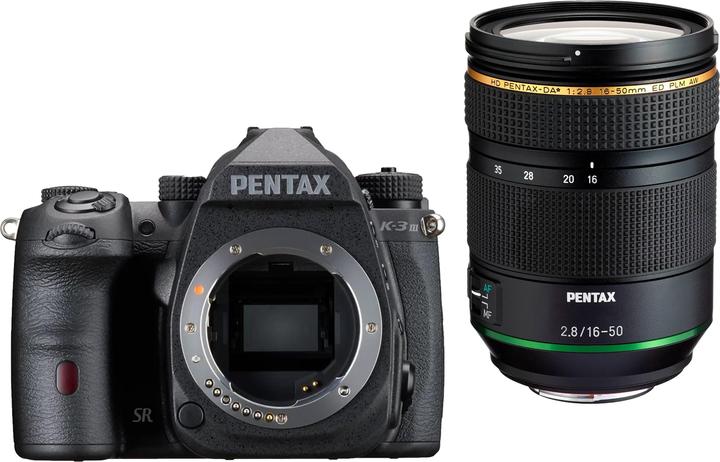 Pentax K-3 III Monochrome + 16-50mm f2,8 ED PLM AW (76.5 mm, 25.70 Mpx, APS-C / DX)