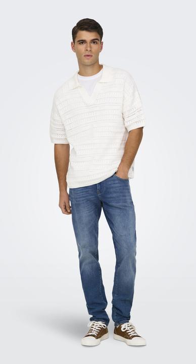 Produktbild Only & Sons ONSLOOM Niedrige Taille Slim Fit Jeans Slim Fit Jeans (W33/L32)