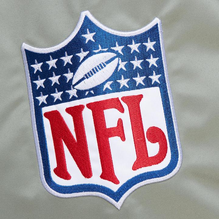 Image du produit Mitchell & Ness M&N Heavyweight Satin Veste NFL Oakland Raiders (M)