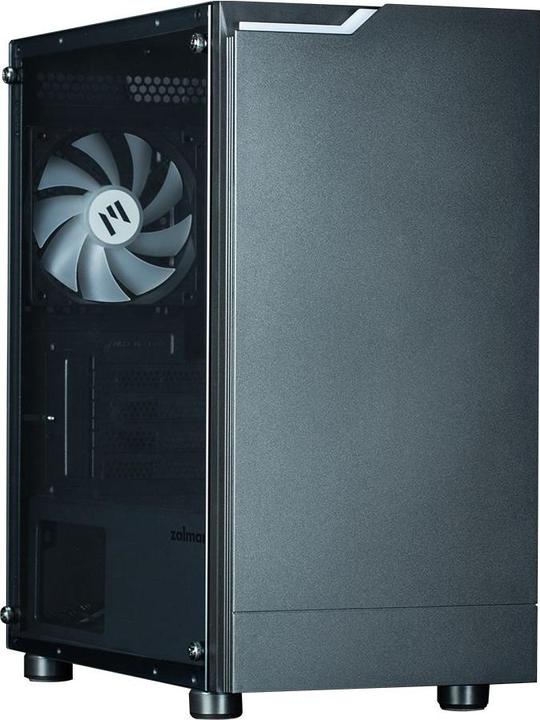 Image du produit Zalman T4 plus RGB verre trempé noir