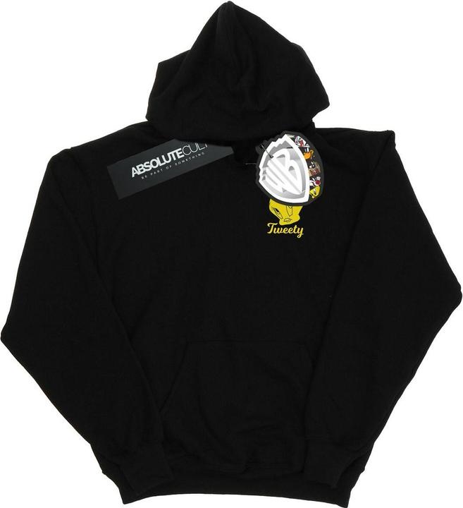 Immagine prodotto Looney Tunes Tweety Pie Head Felpa con Cappuccio Uomo (XL)