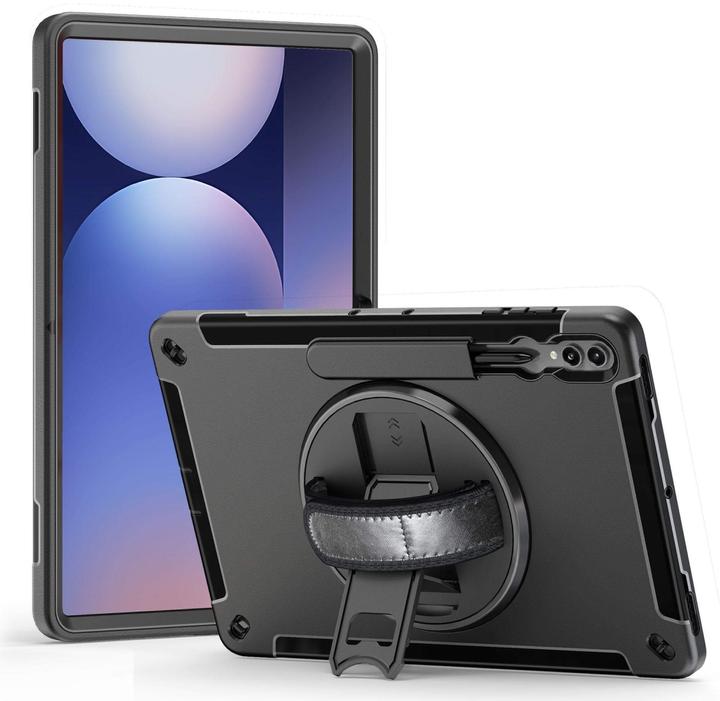 JT Berlin Rugged Kickstand & Handstrap Case (support robuste et sangle pour les mains) (Galaxy Tab S10 Ultra, Galaxy Tab S9 Ultra)