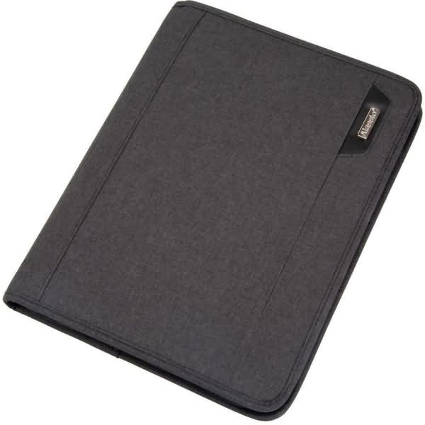 Produktbild Orgamappe ""OLBIA"", DIN A4, anthrazit aus Polyester und Finetouch-Lederimitat (A4, 1 x)