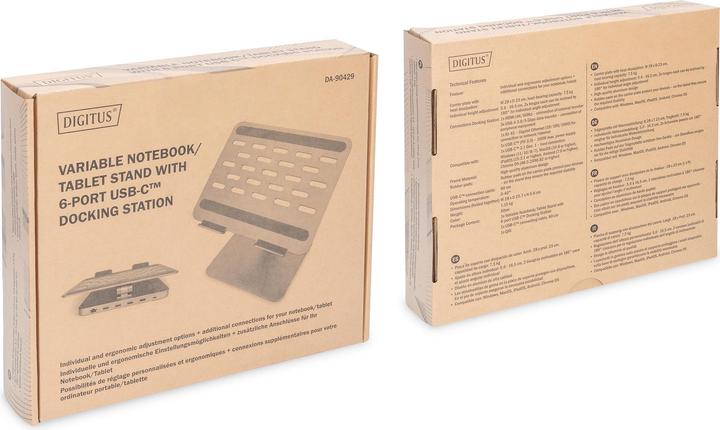 Actual product image Digitus DA-90429 (USB-C, 6 Ports)