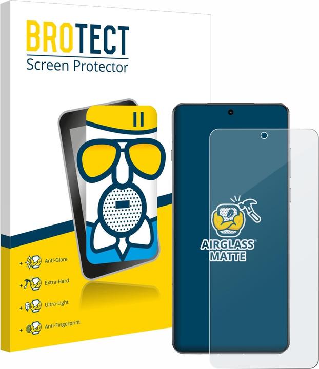 BROTECT Protective glass screen protector Display protection Glass armour foil matt (1 Piece, OnePlus 13)