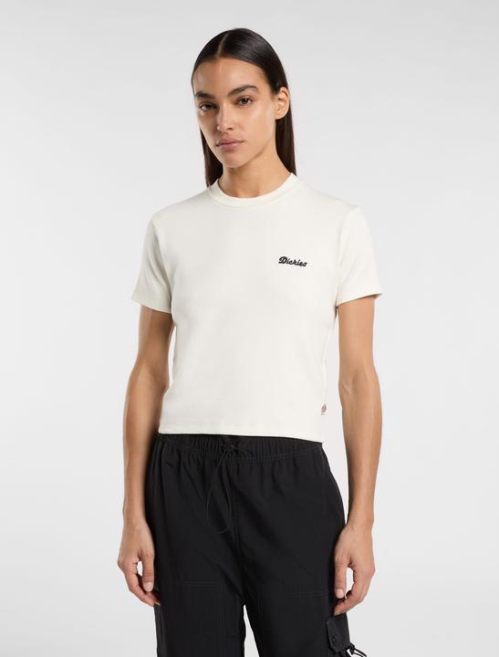 Actual product image Dickies Lewistown Embro Ss Tee W Egret (XS)