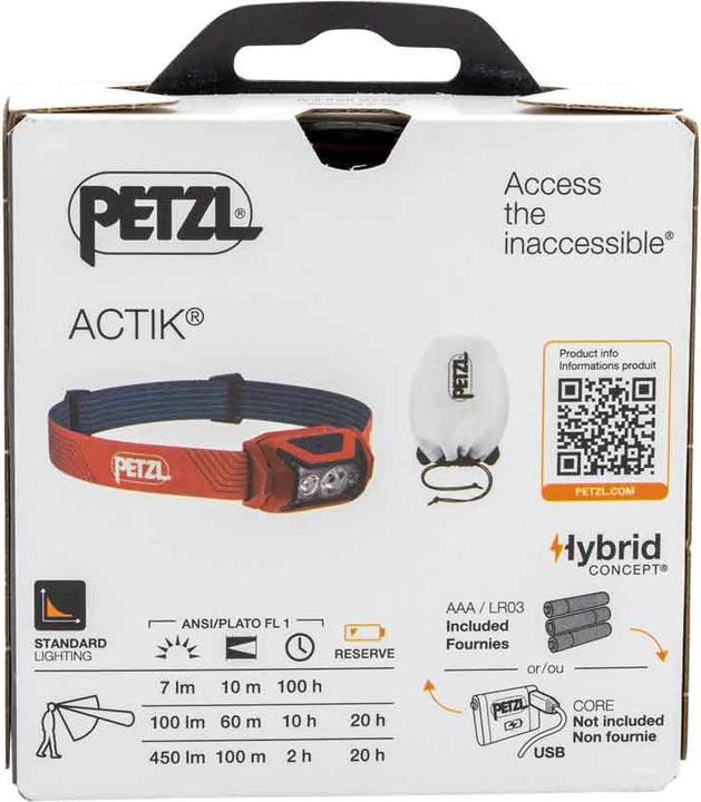 Actual product image Petzl Actik (450 lm)