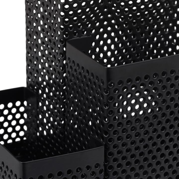 Actual product image Relaxdays Metal Mesh Desk Organizer