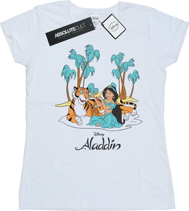 Produktbild Disney Aladdin Jasmine Abu Rajah Beach TShirt (S)