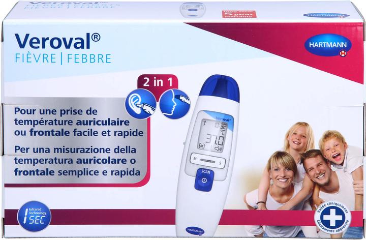 Actual product image Veroval Fever 2in1 (Ear, Forehead)