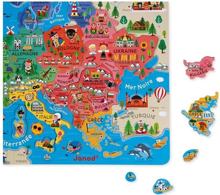 Immagine prodotto Janod Mappa Europa (Francese)