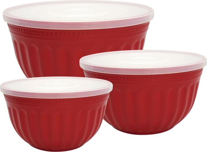 Image du produit Greengate Alice Bol avec couvercle red Set3 (1 x)