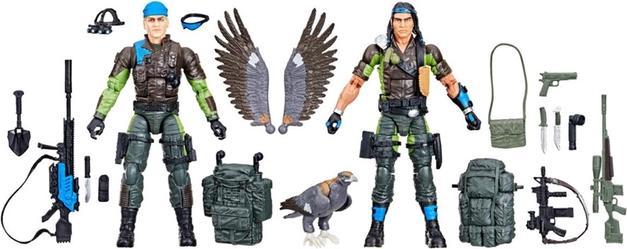 Image du produit Hasbro G.I. Joe Classified Series Action Figures Set Low-Light, Spirit Iron Knife & Niyol