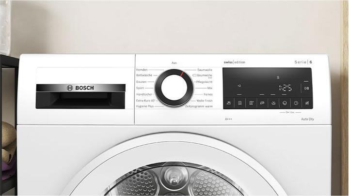 Actual product image Bosch Hausgeräte WQG233D1CH (8 kg, Right)