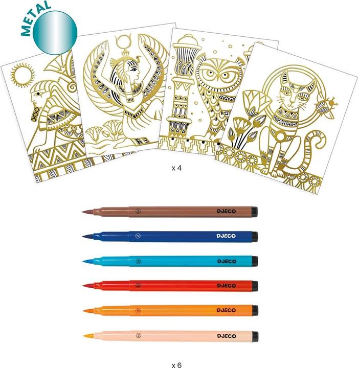 Produktbild Djeco Artistic color Ägypten