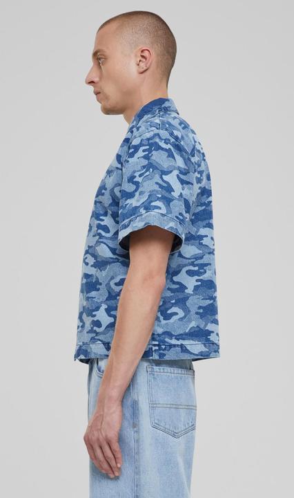 Produktbild Urban Classics Laser Camo Printed Boxy Shirt - 166807 (L)