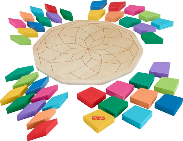 Actual product image Fisher-Price Mandala puzzle (41 pieces)