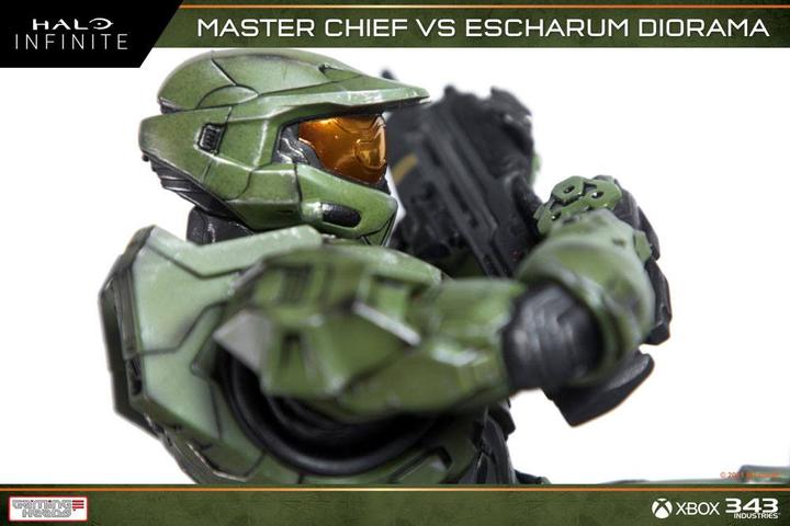 Image du produit Gaming Heads Halo : Infinite statuette 1/8 Master Chief vs. Escharum 31 cm