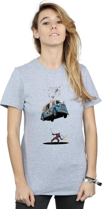 Immagine prodotto Deadpool Ice Cream Maglietta Ampia Donna (XXL)