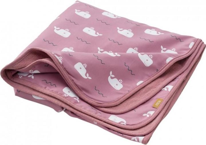 Actual product image Fresk Poncho bath towel, Lobster Cameo Rose