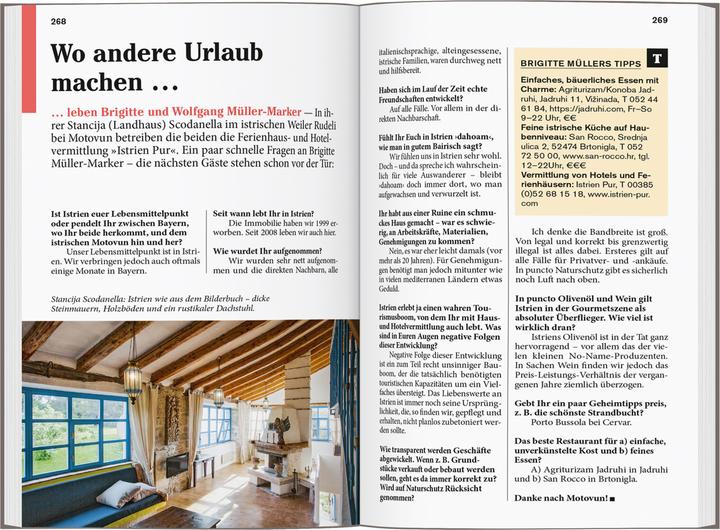 Produktbild Reise-Taschenbuch Reiseführer Slowenien & Istrien (Deutsch, Daniela Schetar, 2024)