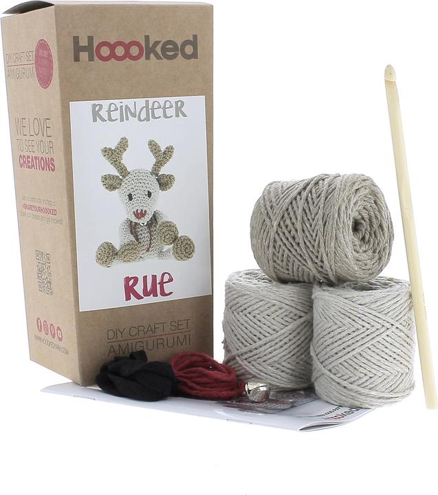 Produktbild Hoooked DIY Häkel-Set Milano Eco Barbante Renntier Rue