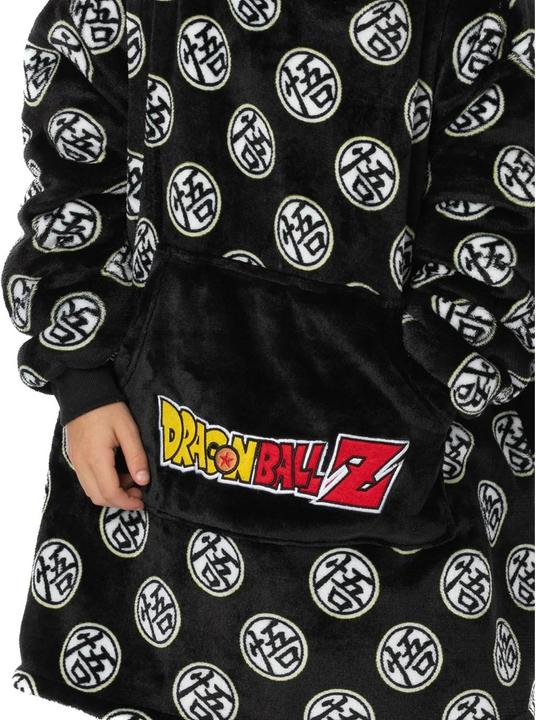 Immagine prodotto Dragon Ball Z Coperta con cappuccio per bambini/ragazzi VUddie Oversize (Taglia unica)
