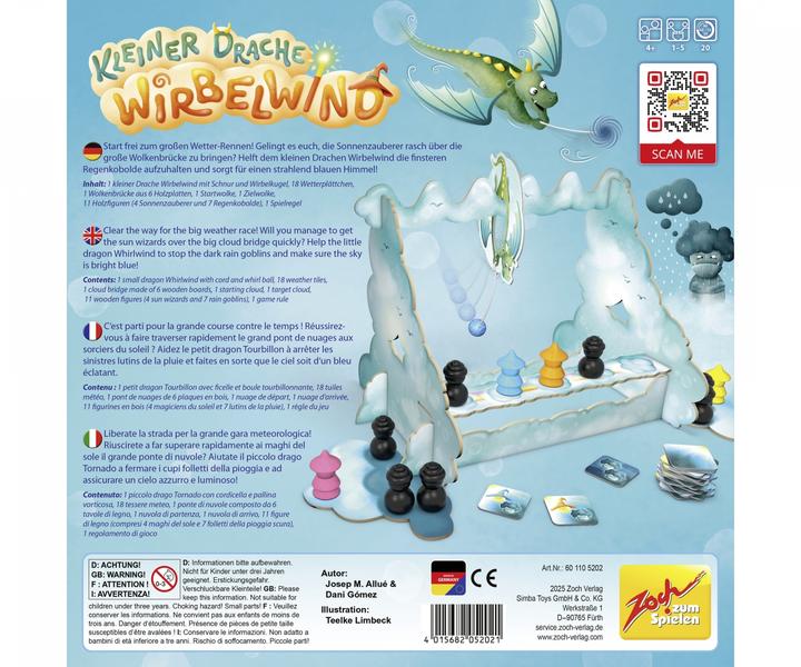 Actual product image Zoch Kleiner Drache Wirbelwind (German, French, English, Italian)