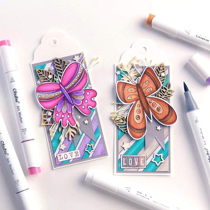 Image du produit Ohuhu Marqueur artistique Honolulu B (Multicolore, 48 x)