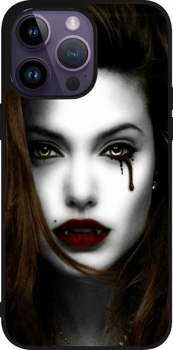 Produktbild PhoneLook Hülle Silikon schwarz Halloween 2023 gothic vampire (Apple iPhone 15 Pro Max)