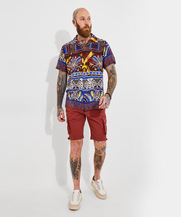 Actual product image Joe Browns Funky Summer Print Short Sleeve Shirt (M)