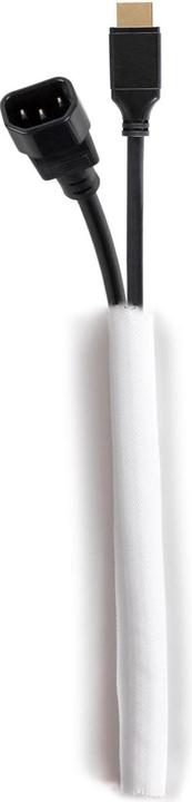 Image du produit Audioraq Guide-câbles, blanc, en carton de 25 m boîte dévidoir (Gaines pour câbles, 2500 cm)